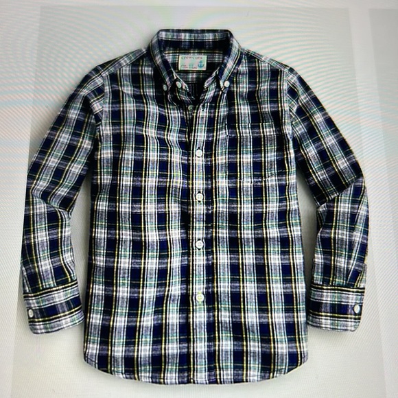 J. Crew Other - J. Crew Plaid Shirt, 4-5T (X-small)